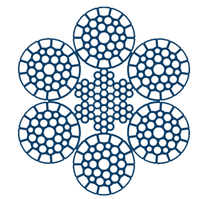 Teräsköysi Dyform 6 / Dyform 6-PI