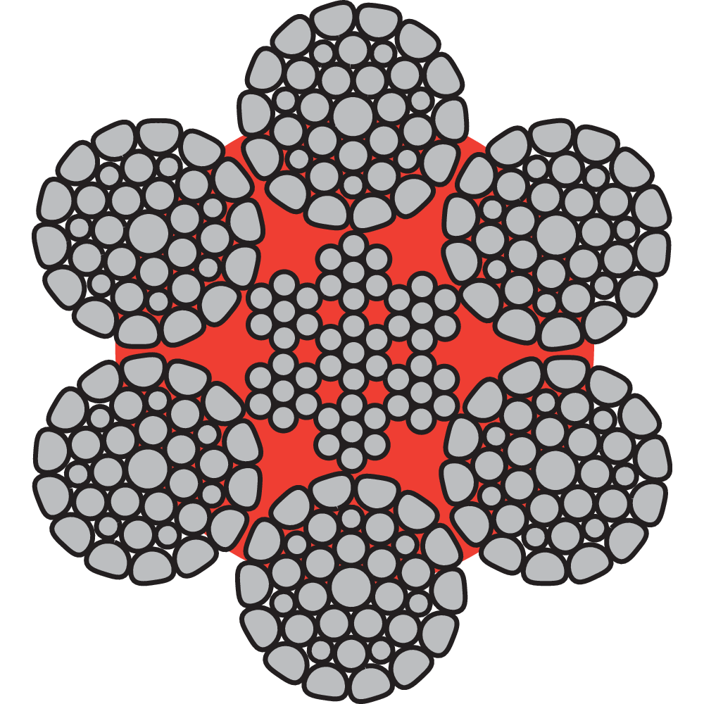 Teräsköysi Dyform 6 / Dyform 6-PI