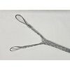 Cable pulling sock double loop
