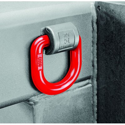 Weld-on lifting device TAPS 5 tons mounted on surface.