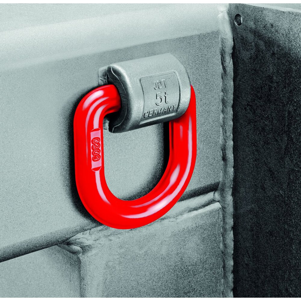 Weld-on lifting device TAPS 5 tons mounted on surface.