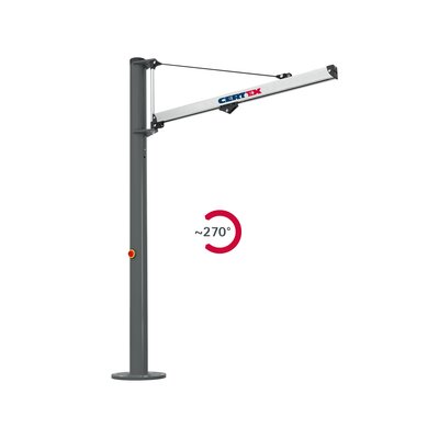 Pylväskääntöpuominosturi UNILIFT LIGHT ULS