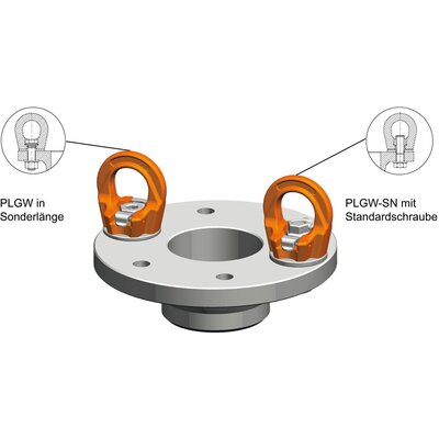 Lifting Eye Pewag PLGW-SN