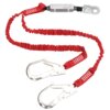 Protekt Energy Absorber ABM+2LE 101 with energy absorber with two snap hooks AZ 002 and AZ 023.