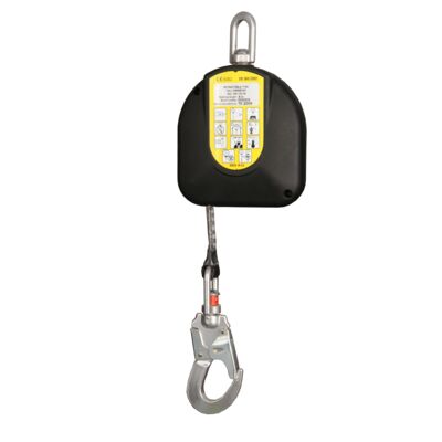 Self-retracting Lifeline WR 50 and 100 is a light and compact safety block with automatic retraction