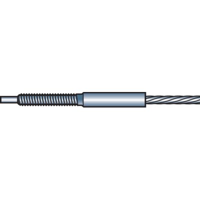 Threaded terminal