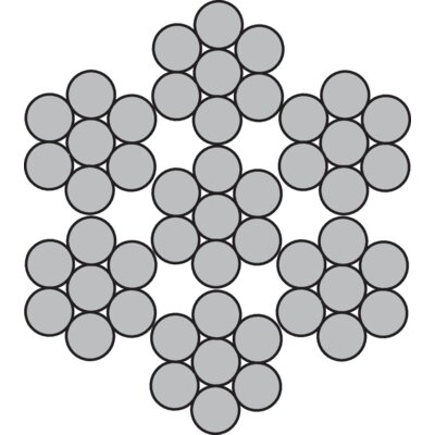 Teräsköysi 6x7-IWS
