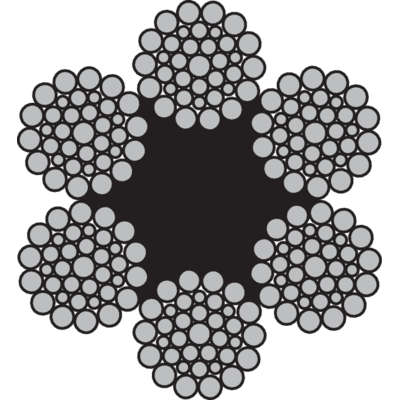 Teräsköysi 6x36-FC