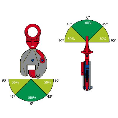 Vertical lifting Clamp TS-R