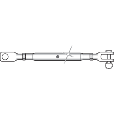 Turnbuckle SS - Jaw/Jaw