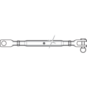 Turnbuckle SS - Jaw/Jaw