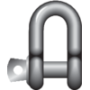 Commercial - Dee Shackle with screw collar pin