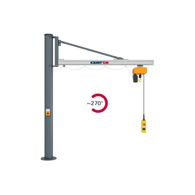 Column-mounted Jib Crane CERTEX UNILIFT US
