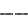 Double clammped cable grip