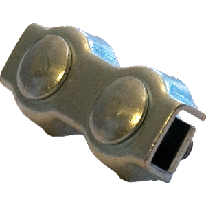 Duplex Wire Rope Clip, Stainless