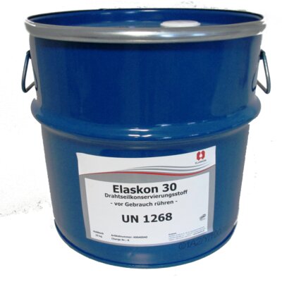 ELASKON products provide excellent corrosion protection for the wires that make up the rope.