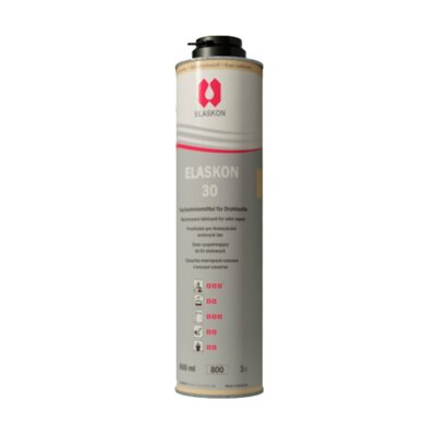 ELASKON products provide excellent corrosion protection for the wires that make up the rope.