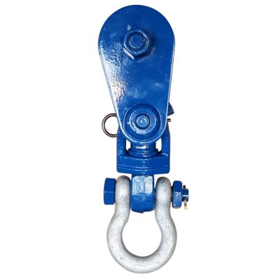Snatch Block with Swivel Shackle