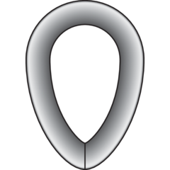 Thimble DIN 3090 (EN 13411-1)