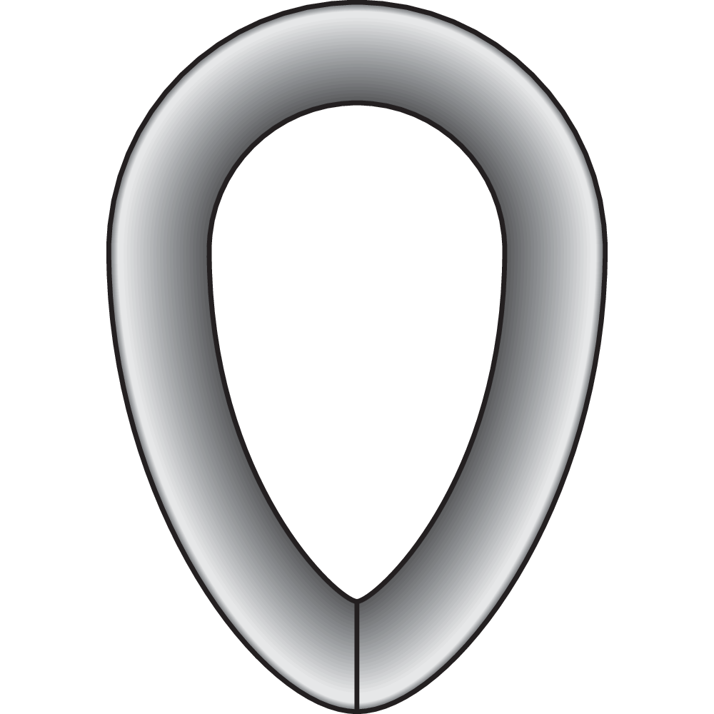 Thimble DIN 3090 (EN 13411-1)
