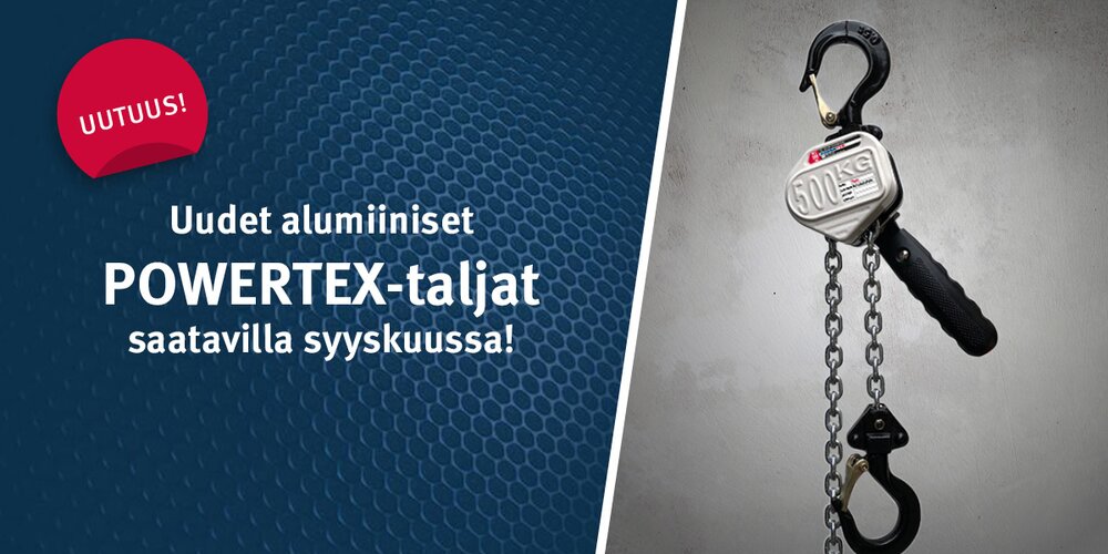Certex tuo kevyet ja laadukkaat POWERTEX-alumiinitaljat myyntiin Suomessa – saataville syyskuun alussa! 