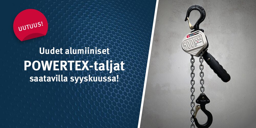 Certex tuo kevyet ja laadukkaat POWERTEX-alumiinitaljat myyntiin Suomessa – saataville syyskuun alussa!